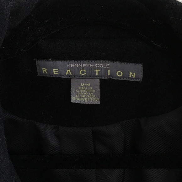 SOLD: Kenneth Cole Reaction Wool Trench - Picture 3 of 3